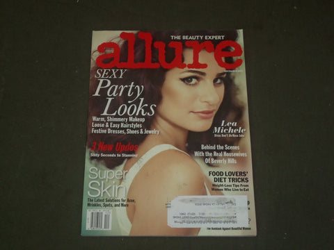 2011 DECEMBER ALLURE MAGAZINE - LEA MICHELE COVER - B 1488