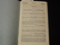 1848 LETTERY FROM THE SECRETARY OF THE TREASURY BULLETIN - 4 PLATES - K 2684