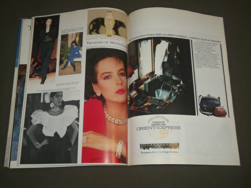 1986 SPRING SOCIETY MONTE CARLO MAGAZINE - GREAT ADS - J 2636