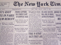 1938 APRIL 8 NEW YORK TIMES - FRANCO CAPTURES BIG POWER PLANT IN DASH - NT 711