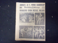 1946 FEBRUARY 10 NEW YORK SUNDAY MIRROR - LIMIT HOMES TO 100 GALS. OIL - NP 2273