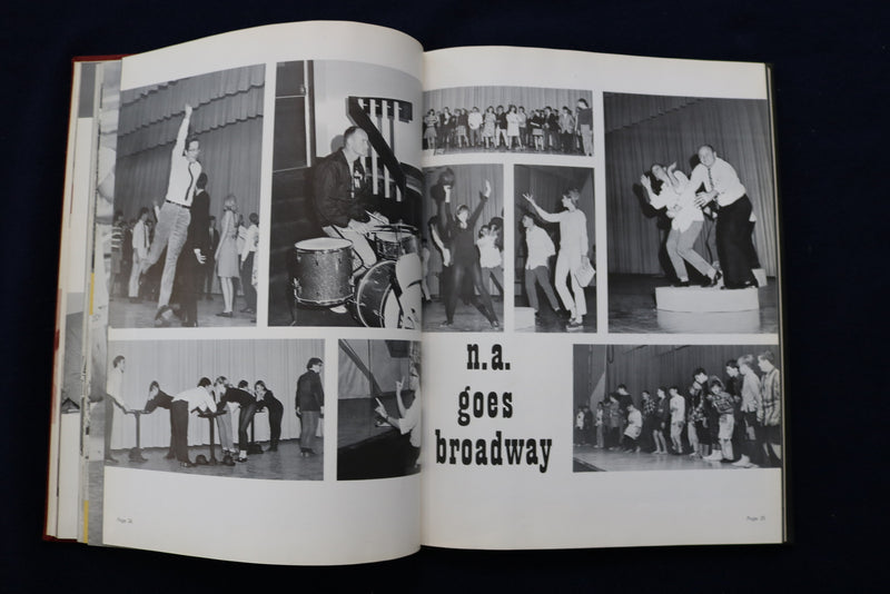 1967 POLYMNIAN NEW ACADEMY SCHOOL YEARBOOK - NEWARK, NEW JERSEY - YB 3445