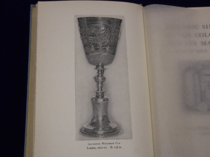 1917 HISTORIC SILVER OF THE COLONIES AND ITS MAKERS BOOK BY BIGELOW - KD 2018Y