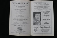 1956 JULY THE CHALK GARDEN PROGRAM - LILLIAN & DOROTHY GISH - K 1802