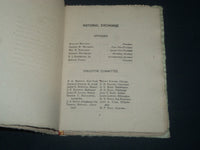 1888 JANUARY 24 MERCHANT TAILORS NATIONAL EXCHANGE CONVENTION PROGRAM - J 4227