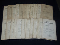 1929 THE JOURNAL OF PHILOSOPHY MAGAZINE LOT OF 25 ISSUES - WR 632F