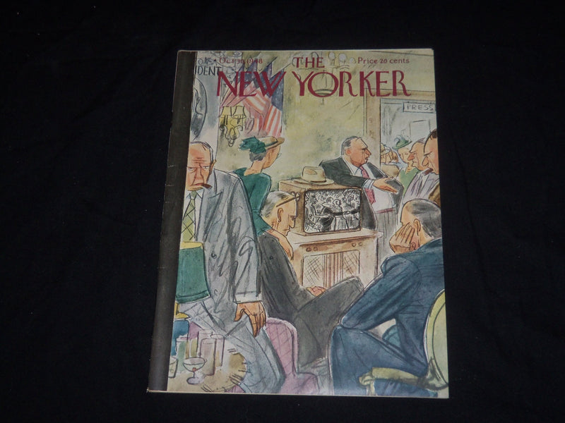 1948 OCTOBER 30 THE NEW YORKER MAGAZINE - ILLUSTRATED COVER - NY 235