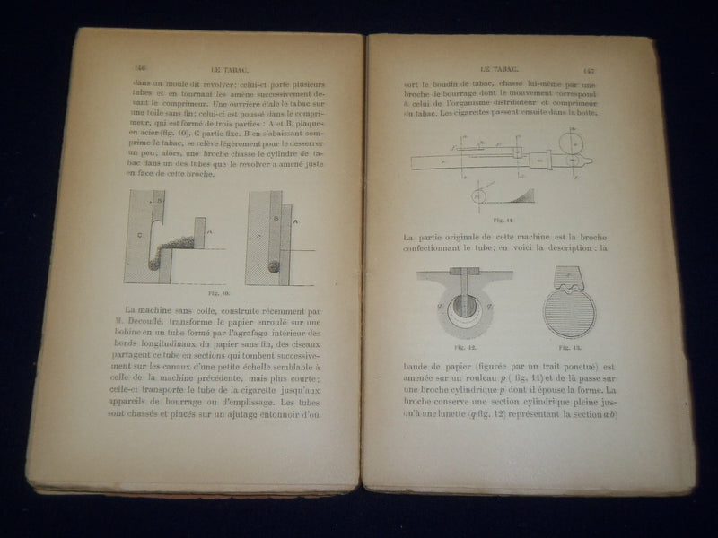 1891 LE TABAC MANUEL PRATIQUE BOOK BY ALBERT LARBALETRIER - FRENCH - J 4765
