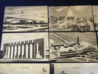 1833 A CENTURY OF PROGRESS 1933 POSTCARDS LOT OF 13 - CHICAGO, ILLINOIS - J 8025