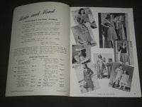 1942 MAKE AND MEND FOR VICTORY BOOK NO. 5-10 - GREAT PHOTOS - J 2309