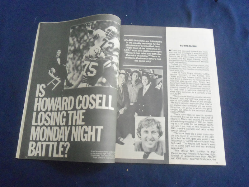 1979 PRO & COLLEGE FOOTBALL TODAY MAGAZINE - TERRY BRADSHAW COVER - SP 6481K