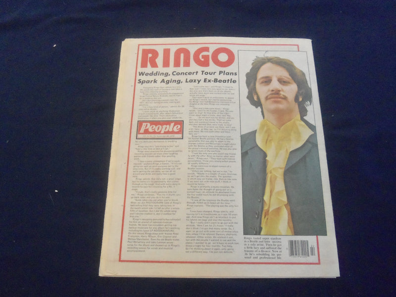 1976 NOVEMBER 28 MODERN PEOPLE NEWSPAPER - HOW THE WORLD TURNS - NP 5701