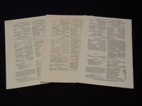 1935-1956 CLEVELAND MUSEUM OF ART BULLETINS LOT OF 3 - CLEVELAND OHIO - J 8113