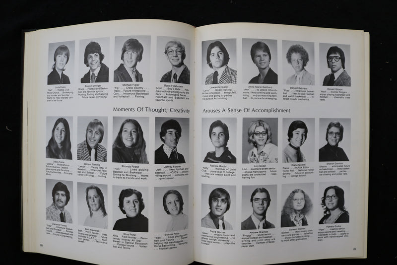 1975 THE KARUX PHILLIPSBURG HIGH SCHOOL YEARBOOK - PHILLIPSBURG, NJ - YB 3437