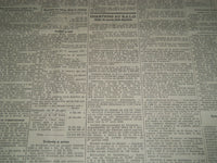 1929 JANUARY-MARCH LE TEMPS FRENCH NEWSPAPER BOUND VOLUME - VB 18
