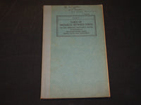 1931 TABLE OF DISTANCES BETWEEN PORTS BY U. S. STATES NAVY DEPARTMENT - J 5874