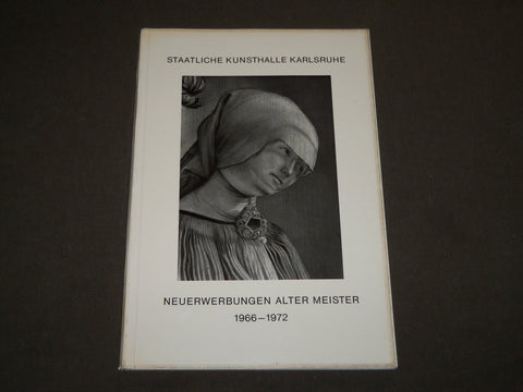 1973 NEUERWERBUNGEN ALTER MEISTER 1966-1972 SOFTCOVER ART CATALOG - KD 5105