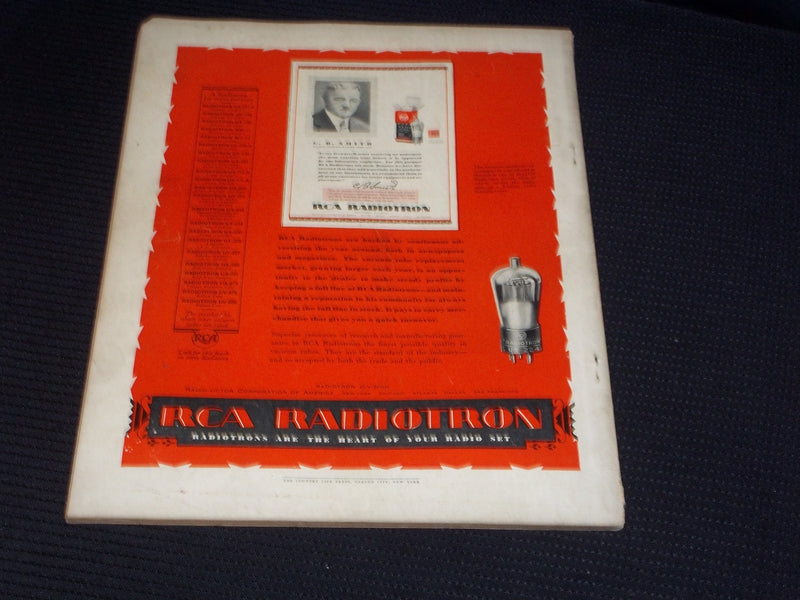 1929 NOVEMBER RADIO BROADCAST MAGAZINE - RADIO'S GREATEST YEAR COVER - E 6275