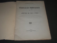 1944 COLLECCADO DE LEGISACAO POTUGUEZA SOFTCOVER BOOK - R 257