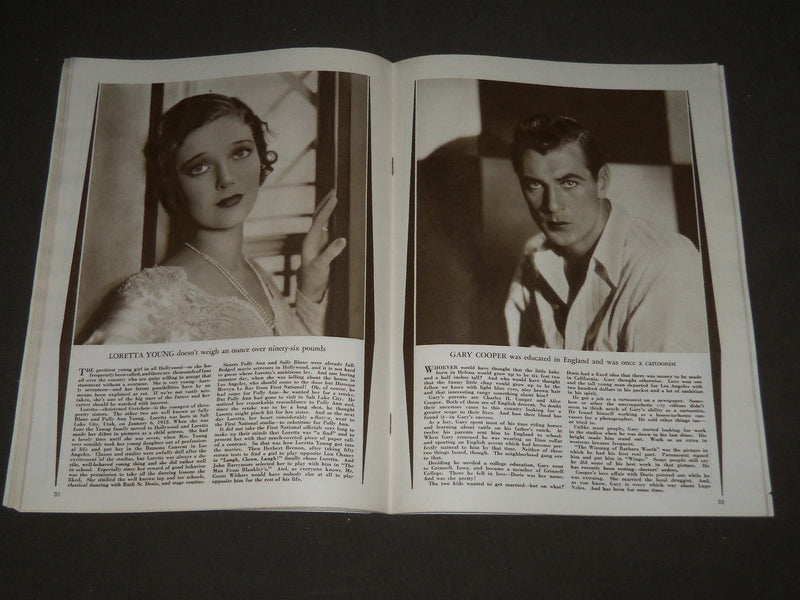 1931 MARCH SCREEN ALBUM MOVIE MAGAZINE VOLUME 1 NO. 1 - ANN HARDING COVER - M 29