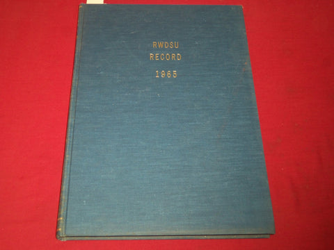 1965 RWDSU RECORD NEWSPAPER BOUND VOLUME NO. 12 - RETAIL - WHOLESALE - R 15M