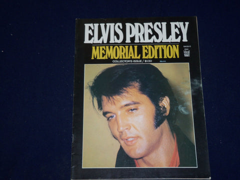 1977 OCTOBER ELVIS PRESLEY MEMORIAL EDITION MAGAZINE - ELVIS PRESLEY - SP 9903