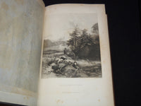 1854 THE LADIES' REPOSITORY MAGAZINE BOUND VOLUME - NICE ENGRAVINGS - KD 7884