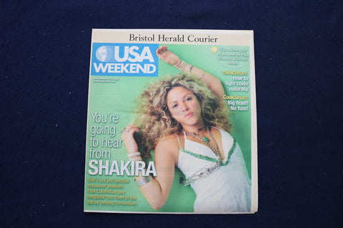 2005 DECEMBER 9-11 USA WEEKEND MAGAZINE - SKAKIRA COVER - E 18276