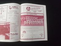 1985 READING PHILLIES SOUVENIR PROGRAM - GLEN FALLS WHITE SOX - B 431B