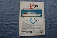 1962 AUGUST YACHTING MAGAZINE - RACING AND CRUISING COVER - E 9448
