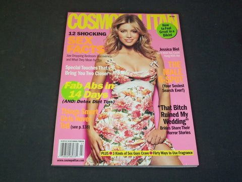 2005 JULY COSMOPOLITAN MAGAZINE - JESSICA BIEL - SP 5195
