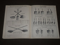 1930 GOUVY & CIE PELLES FRENCH CATALOGUE- SHOVELS - GREAT ILLUSTRATIONS - FR 520