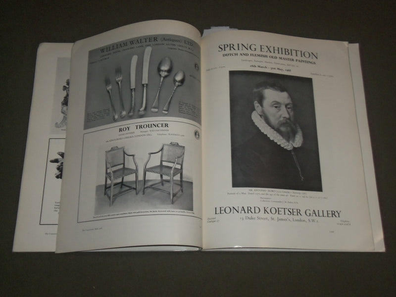 1968 APRIL THE CONNOISSEUR MAGAZINE - AMERICAN EDITION - NICE ADS - SP 8563