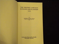 THE BRITISH CAMPAIGN IN FRANCE SOFTCOVER BOOKS - LOT OF 4 - A.C. DOYLE - KD 8055