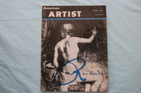 1953 APRIL AMERICAN ARTIST MAGAZINE - A GREAT ILLUSTRATION COVER - E 26587