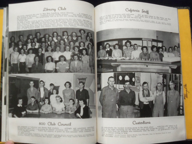 1946 VIGILANTE HELENA HIGH SCHOOL YEARBOOK - HELENA, MONTANA - YB 3112