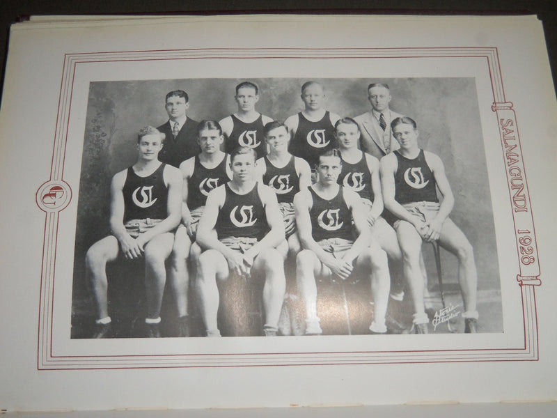 1928 SALMAGUNDI COLGATE UNIVERSITY YEARBOOK - HAMILTON NEW YORK - YB 1207