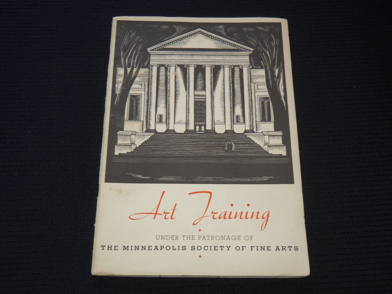 1934-1935 MINNEAPOLIS SCHOOL OF ART - ART TRAINING SOFTCOVER BOOK - J 8040