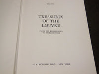 1966 TREASURES OF THE LOUVRE VOLUME 1 & 2 - PRINTED IN FRANCE - KD 1029