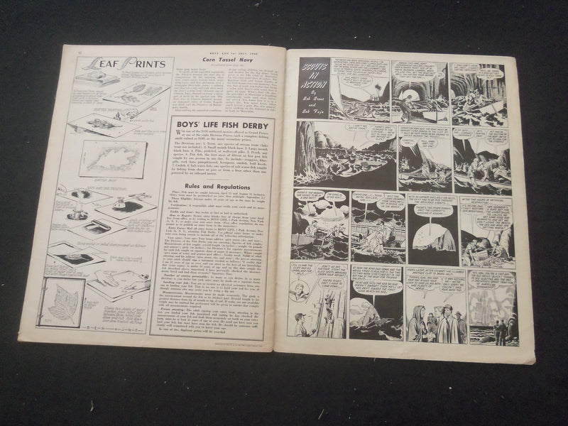 1949 JULY BOYS' LIFE MAGAZINE - BOY SCOUTS-DECLARATION OF INDEPENDENCE- ST 3770F