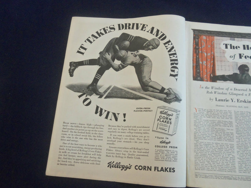 1935 SEPTEMBER AMERICAN BOY MAGAZINE - THE HOUSE OF FEERE - ST 7090