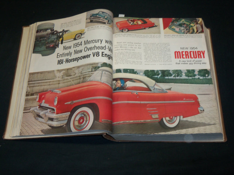 1954 JAN-MAR SATURDAY EVENING POST MAGAZINE VOLUME - 3 NORMAN ROCKWELLS- KD 5964