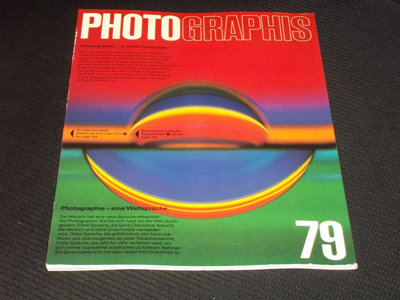 1979 #202 GRAPHIS MAGAZINE VERY NICE COVER ART & INSIDE PAGES - E 841