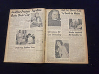 1958 JULY 8 BOSTON DAILY RECORD NEWSPAPER-MIKE 'SPY QUITS GOLDFINE PROBE-NP 6350