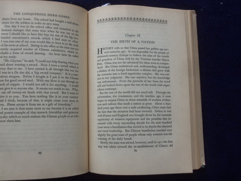 1944 HEAVEN BELOW HARDCOVER BOOK BY E. H. CLAYTON - KD 8627