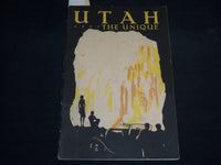1930 UTAH THE UNIQUE SALT LAKE CITY BOOK PUB. CHAMBER OF COMMERCE - J 8719