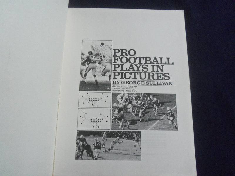 1971 PRO FOOTBALL PLAYS IN PICTURES MAGAZINE - BY GEORGE SULLIVAN - SP 6481B