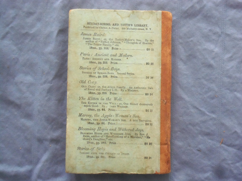 1848 QUESTIONS ON THE ACTS OF THE APOSTLES HARDCOVER BOOK BY REV. PEIRCE - K 304