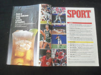 1991 JULY SPORT MAGAZINE - GUTS & GLORY! - DYKSTRA - KING - MONTANA - SP 8165T