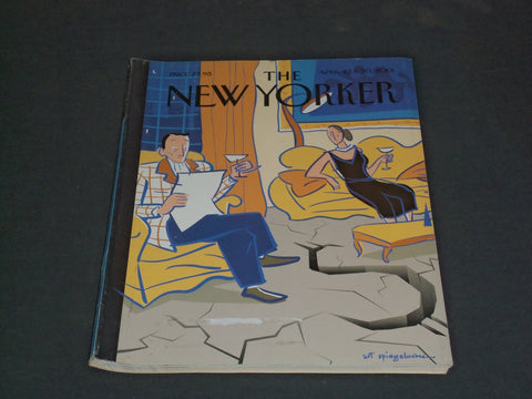 2001 APRIL 23 & 30 THE NEW YORKER MAGAZINE - ILLUSTRATED COVER - NY 1929